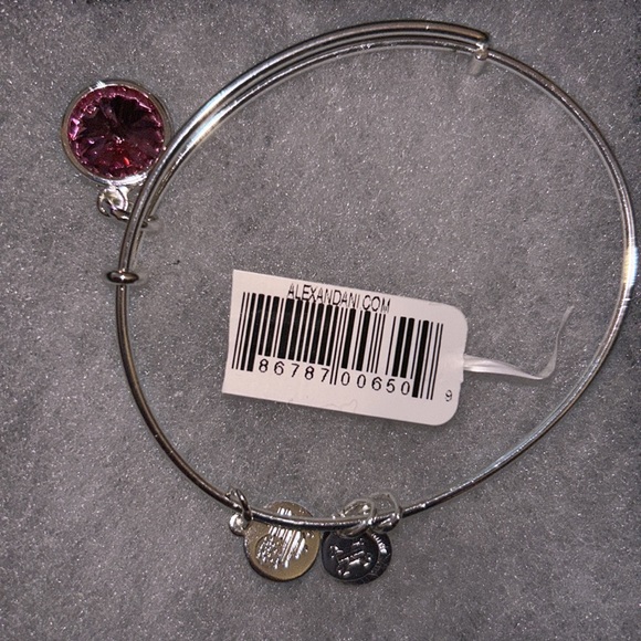 OCTOBER BIRTHSTONE SILVER BRACELET - Picture 5 of 7